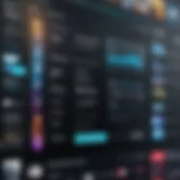 User interface of a popular music streaming service showcasing playlists