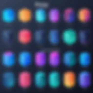 Comparison chart of different proxy types.