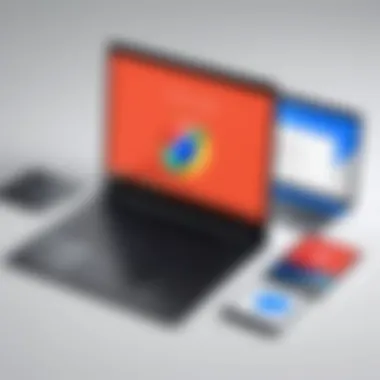 Illustration depicting different types of applications available on Chrome OS