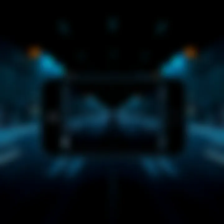 Exploring the Camera Interface of iPhone SE in Night Mode iPhone SE camera interface in low light