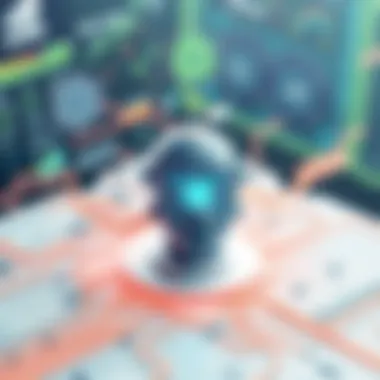 Visual depiction of AI enhancements in Nvidia GPUs