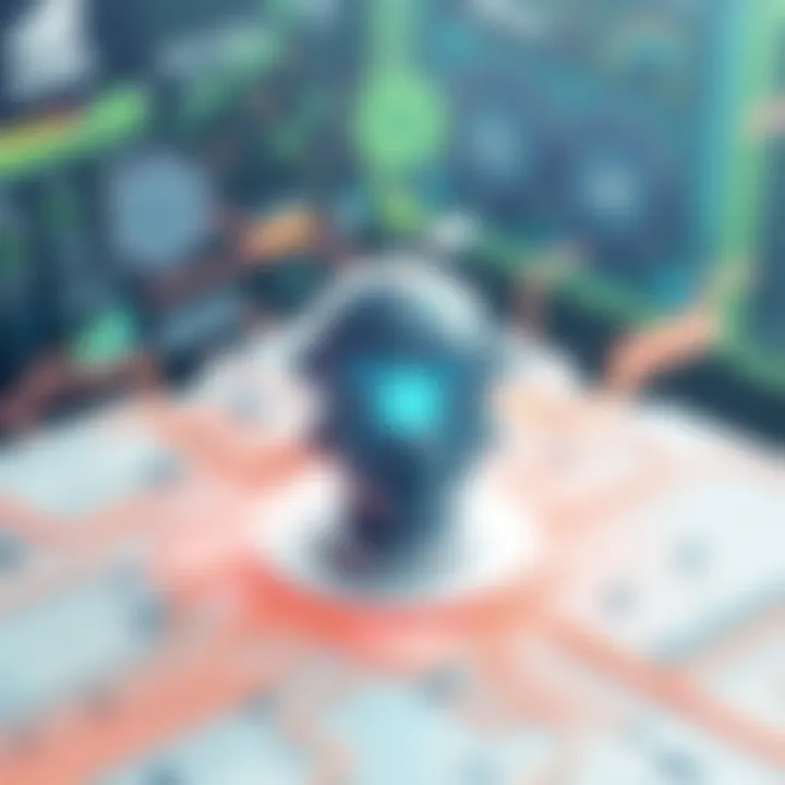 Visual depiction of AI enhancements in Nvidia GPUs