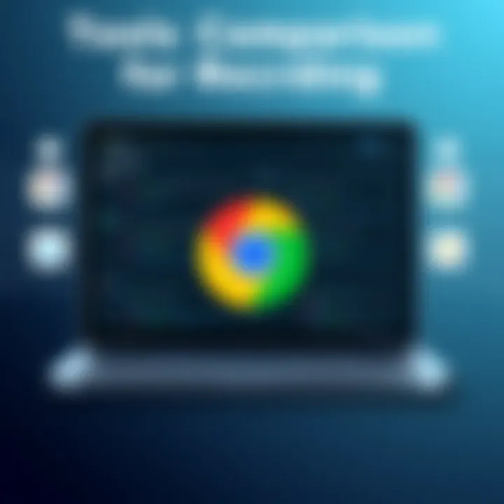 Comparison of tools for recording Chrome activities