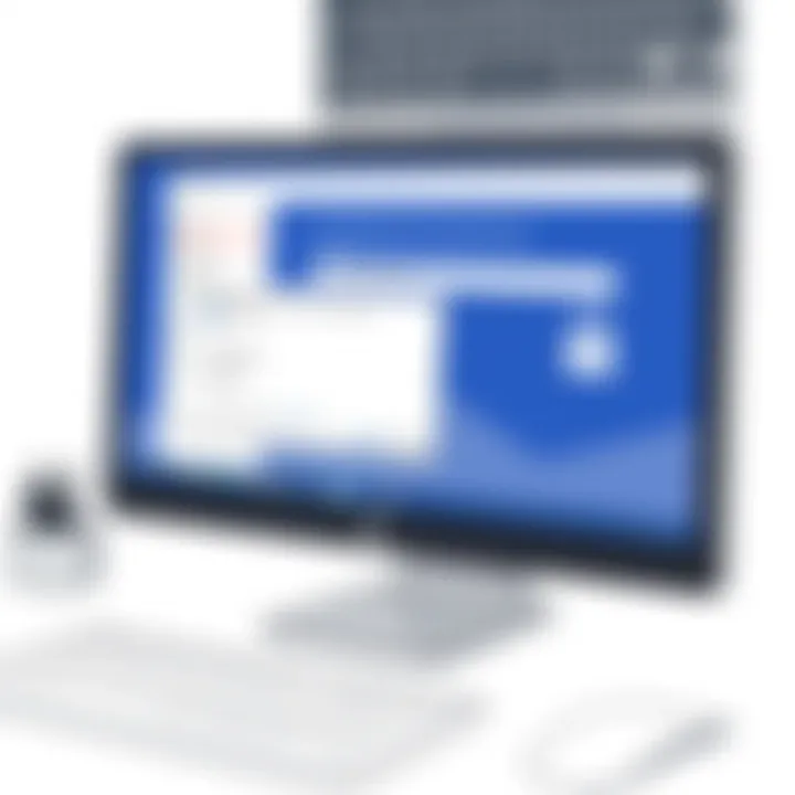 Using External Tools for Password Reset External password recovery tool interface on a computer