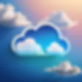 iCloud logo with cloud