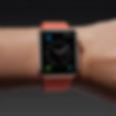 Apple Watch on wrist illustrating lifestyle integration