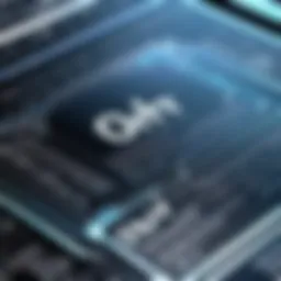 Visual representation of OCR technology in action converting printed text