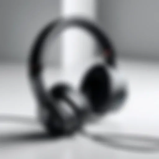 Sleek headphones design