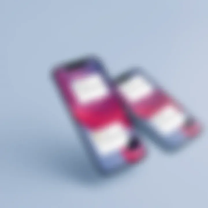 Reminder Notifications on Mobile Devices Smartphone with reminder notifications