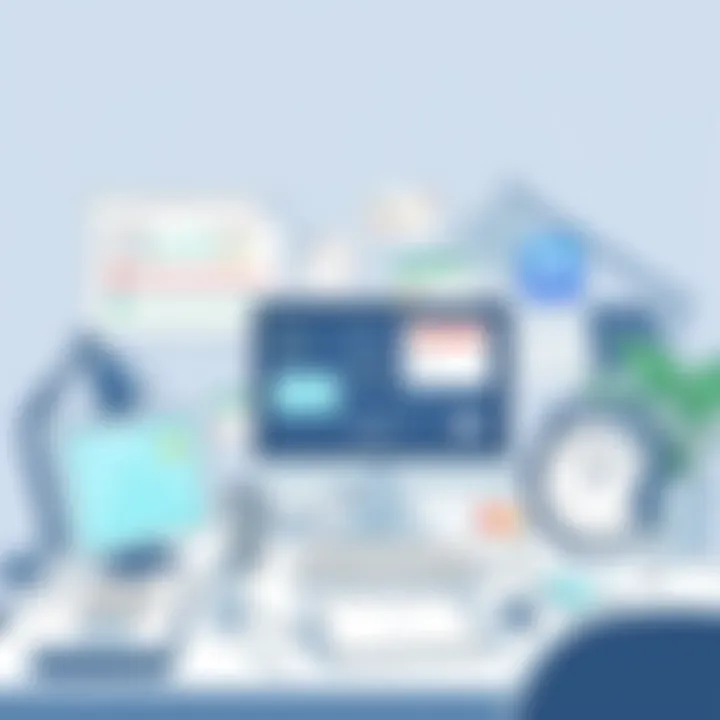 Optimizing Your Workspace with Reminder Tools Workspace with productivity tools and reminders