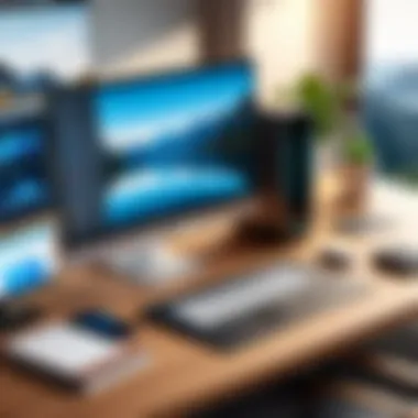 Essential Tools for Virtual Desktop Setup Illustration of tools required for virtual desktop setup