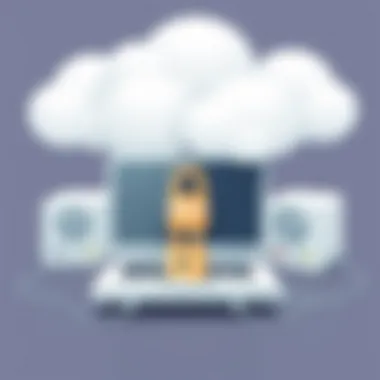 An illustration showing proxy servers in action to bypass restrictions