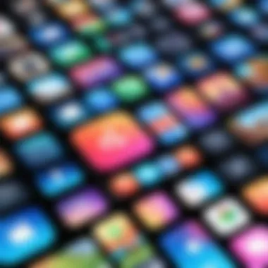 Popular iPhone Group Games A vibrant collage of popular iPhone group games