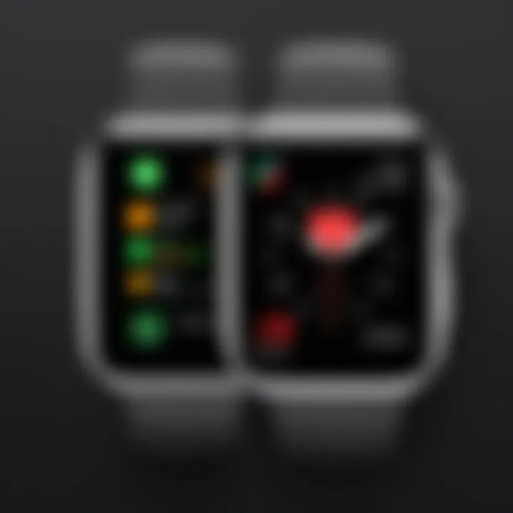 Compatibility illustration between Apple Watch and iPhone