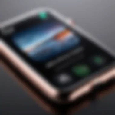New iPhone Advanced Features New iPhone model emphasizing advanced features