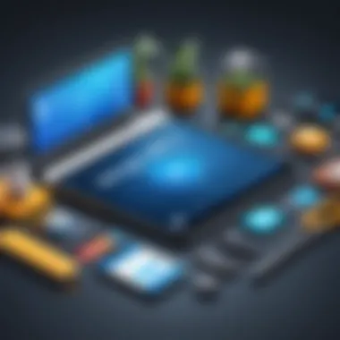 A conceptual illustration of tracking tools for social media analysis