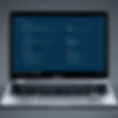 Chromebook OS Interface Visual representation of Chromebook OS interface