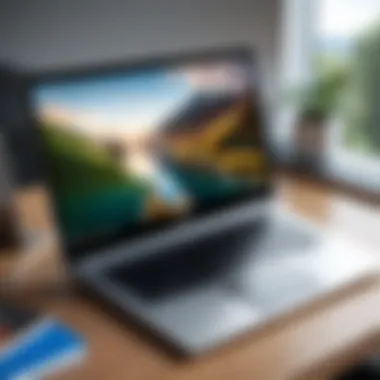 Navigating to Windows Environment User navigating from Chromebook to Windows environment