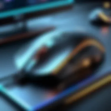 Optimizing Mouse Performance for Gaming Visual representation of a computer setup with a gaming mouse.
