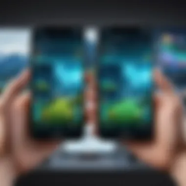 Dynamic Interaction in Gaming Apps Dynamic interaction between two players in a gaming app