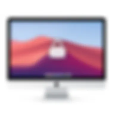 Secure Email Interface on macOS Secure email interface on a Mac