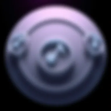 Copyright Symbols with Music Tracks Graphic representation of copyright symbols surrounding music tracks