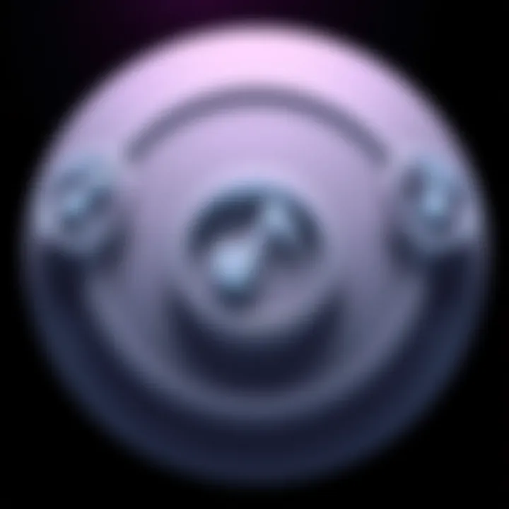 Copyright Symbols with Music Tracks Graphic representation of copyright symbols surrounding music tracks