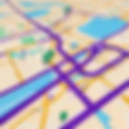 Navigating multiple stops with Yahoo Maps interface